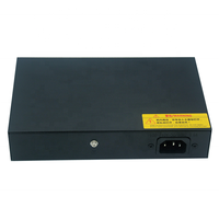 4 Port PoE dengan 2 Uplink Switch IEEE802.3af/at 10/100Mbps 85W High Power SCM POE Switch