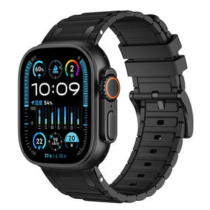 Apple <span class=keywords><strong>Watch</strong></span> 용 고급 실리콘 고무 손목 스트랩 10 6mm <span class=keywords><strong>2mm</strong></span> 리 IWatch 용 소프트 밴드 9mm mm mm mm 팔찌 호환 6 9 리 - Product Image 1