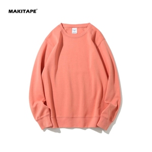 เสื้อสเวตเชิ้ตคอกลมสไตล์ฤดูหนาว Unisex AG300S สำหรับผู้ผลิตเสื้อฮู้ดพิมพ์ลายพัฟ โลโก้แบบกำหนดเอง ลายเรียบ สำหรับผู้ชายและผู้หญิง - Product Image 2