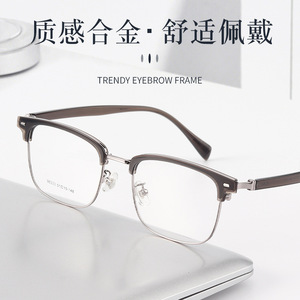 Montures de lunettes Danyang 98333, monture rectangulaire complète, légères, pour hommes, lunettes de prescription - Product Image 2