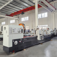 Tour horizontal robuste Yade CNC CW61125*4000, capacité de pièce de 4 mètres, 4 stations d'outils, garantie 1 an