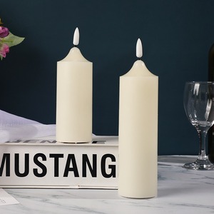 Bougies étanches sans flamme bougies pilier LED à piles pour l'extérieur <span class=keywords><strong>fausse</strong></span> <span class=keywords><strong>bougie</strong></span> électrique - Product Image 4