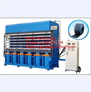 Direct manufacturer tire tread hydraulic press with different kinds of molds