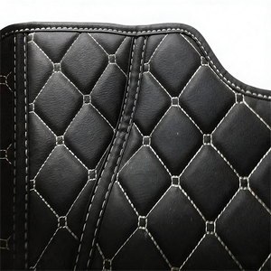 Pelle Sintetica Personalizzata a Righe Incrociate <span class=keywords><strong>per</strong></span> Rivestimenti Sedili Auto/Barca/Divani Decorativi Automobilistici - Product Image 6