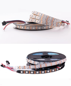 แถบไฟ LED Rgbic WS2815พิกเซลแบบยืดหยุ่น12V 30/60/96144led ตั้งโปรแกรมได้ WS2815แถบไฟ LED ที่ไม่แตกหัก4Pin เรซูเม่ - Product Image 4