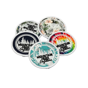 Auf gestickte Patches aufbügeln Wärme übertragungs patches Benutzer definierte gestickte Patches für T-Shirts Jacken Hüte Sportswear Uniformen - Product Image 1