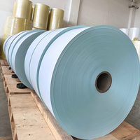 Kertas Label Termal Perekat Diri Tahan Air Portabel Kertas Printer Barcode Mini Gulungan Kecil Diameter 60 40 30 56 50mm Inti 3/4