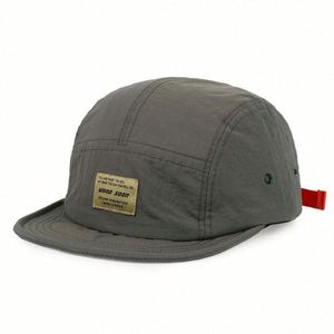 Gorra de béisbol unisex al por mayor, estilo urbano deportivo, de 7 paneles, de nailon de secado rápido, personalizada, con correa ajustable - Product Image 3