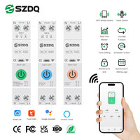 Disjoncteur WiFi 1A-63A, disjoncteur intelligent, protection contre les surtensions, contrôle à distance Smart Life Tuya
