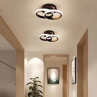 Lustre minimaliste doré au prix d'usine, luminaire de plafond décoratif, éclairage LED pour salon et chambre à coucher