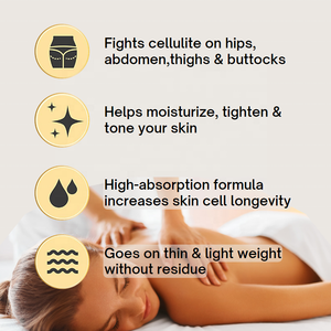 Aceite de masaje anticelulítico de recuperación muscular, crema de masaje natural <span class=keywords><strong>para</strong></span> glúteos y caderas - Product Image 4