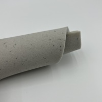 Tapis de yoga confortable gris en mousse à cellules ouvertes haute densité / semelles en éponge avec service de découpe personnalisée