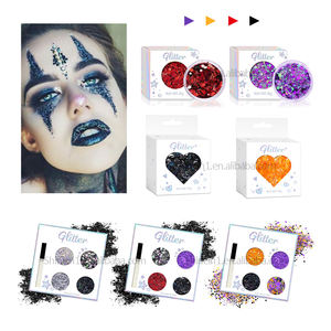 Shinein <span class=keywords><strong>maquillage</strong></span> <span class=keywords><strong>Halloween</strong></span> <span class=keywords><strong>strass</strong></span> visage gemme autocollants Cosplay <span class=keywords><strong>Halloween</strong></span> cosmétique visage corps paillettes ensemble - Product Image 3