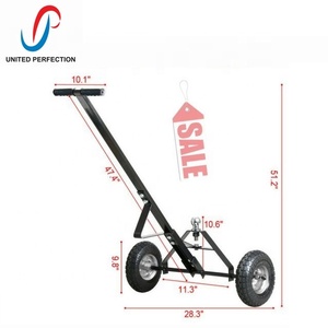 Tugas berat 150KG <span class=keywords><strong>Dolly</strong></span> Trailer gerak cepat 600LB truk tangan Hitch troli 200KG kapasitas beban untuk RV perahu bergerak bagian Camper OEM - Product Image 2