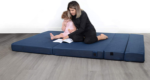 AIDI FTM-01 4 Trifold Sommeil Pad <span class=keywords><strong>Futon</strong></span> Tapis <span class=keywords><strong>de</strong></span> Camping Portable Pliable Étage Canapé Lit <span class=keywords><strong>Matelas</strong></span> En Mousse à Mémoire Pour La Maison <span class=keywords><strong>De</strong></span> Voiture En Plein Air - Product Image 6