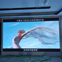 Panneaux vidéo LED intérieurs 4K sans soudure, affichage d'animation couleur pour conférences, libre-service, commerce de détail, CE/FCC
