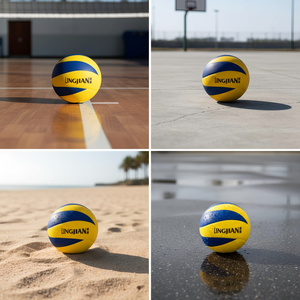 Balón de Voleibol OEM <span class=keywords><strong>GOLTY</strong></span> GVM-1044A Talla 2 Peso 130-150G y Circunferencia 400-440MM con Costuras Originales para Máquina de Voleibol de Interior - Product Image 6