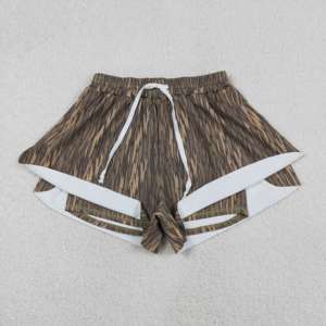 Vêtements de sport RTS, short d'été pour femme adulte, au-dessus du genou, doublure, nouveaux designs, sport, famille, yoga, maman et moi, respirant - Product Image 3