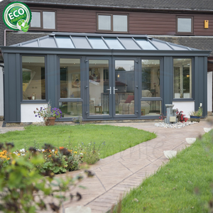 Sunrooms y casas de cristal de lujo económicas de energía del Metal para el jardín al aire libre - Product Image 4