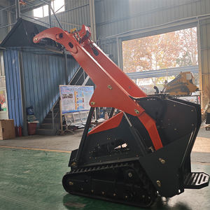 2026年最新設計 デレッテV1000 小型スキッドステアローダー フル油圧システム クボタエンジン 多様な場面に適しています - Product Image 4