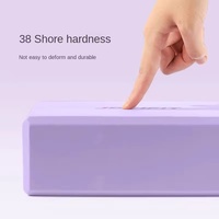Bloc de yoga en mousse EVA haute densité non toxique, antidérapant, écologique, pour Pilates, danse, entraînement à domicile, logo personnalisé, brique de yoga 120g