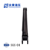 Vérin hydraulique vertical à simple effet YANHUANG pour véhicule de travail aérien, pression 20MPa, garantie 1 an, chrome dur