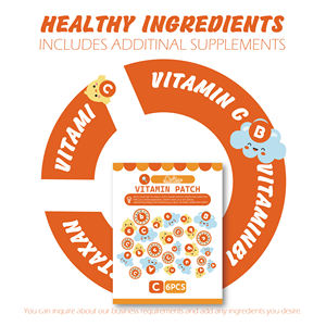 DotdotビタミンB1と<span class=keywords><strong>D</strong></span>パッチエネルギーと痛みを軽減コンプライアンス天然成分 - Product Image 3