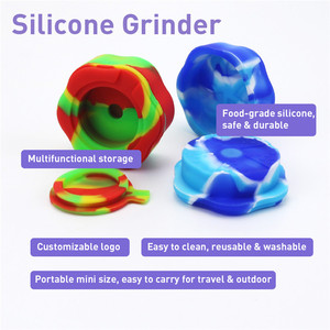 New Coming Personal <b>Grinders</b> Silicon <b>Grinder</b> <b>Herb</b> Smoking Accessories - Product Image 2