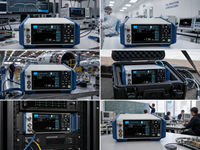 Unité de base du puissancemètre Rohde Schwarz R&S NRX, écran tactile 5 pouces, 4 canaux, mesures de puissance RF DC 170 GHz, plage dynamique 93 dB