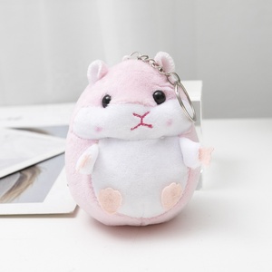 Bán buôn nhồi bông Kawaii những người yêu thích nhỏ nhỏ <span class=keywords><strong>hamster</strong></span> mềm Đồ chơi móc khóa - Product Image 4