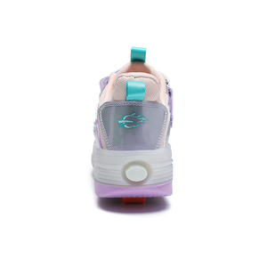 Chaussures à roulettes pour enfants OEM/ODM, deux roues <span class=keywords><strong>avec</strong></span> roulettes lumineuses amovibles, baskets pour garçons et filles - Product Image 5