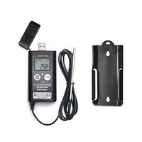 TempU06 L100 para registrador de datos de temperatura Bluetooth-100 ℃ ~ + 80 ℃ Rango Vacuna Congelador Grabador Hecho de plástico duradero