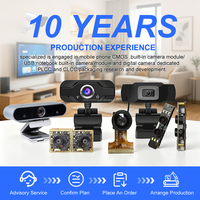 Módulo de Cámara USB HD Lihappe8-PF02-V2.4 con Micrófono Dual Integrado, Diseño Compacto para Pantallas Inteligentes y Soluciones de Cámara para Sistemas Integrados