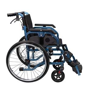 Silla de transporte portátil multifuncional, sillas de ruedas ultraligeras para adultos, sillas de ruedas para adultos, silla de ruedas autopropulsada - Product Image 3