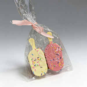 2pcs Set Eco-Friendly Foam Technique Pink Vanilla Chocolate Dipped Ice for Hard Material Simulation Dessert Models Decoration - Product Image 3