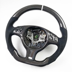 Pour les pièces automobiles <span class=keywords><strong>BMW</strong></span> E46 <span class=keywords><strong>volant</strong></span> de sport automobile en fibre de carbone personnalisé - Product Image 1
