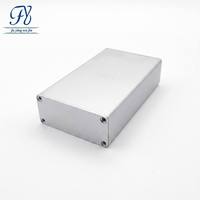 Caja de Control de Aluminio Extruido con Blindaje EMI de 50.5*21mm, Anodizada Personalizada, IP54, para Router de Red, Telecomunicaciones 5G, Ethernet y Fibra