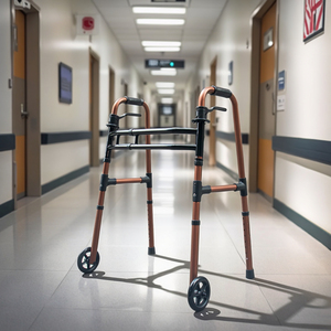 Marcheur en alliage d'aluminium: Libération rapide, réglable H/W, emballage personnalisé-quantité minimale de commande 200, capacité de 100kg - Product Image 1