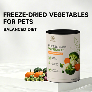 Suministro a Granel <span class=keywords><strong>de</strong></span> Vegetales Liofilizados <span class=keywords><strong>de</strong></span> Alta Calidad OEM para Alimento <span class=keywords><strong>de</strong></span> Mascotas (Perros y Gatos) con Múltiples Sabores Vegetales - Product Image 1