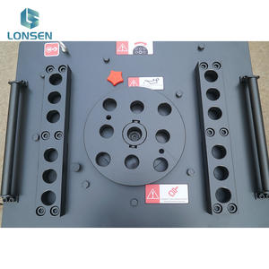 Dobladora de barras de refuerzo GW40 Componente manual de motor de núcleo de acero inoxidable y acero al carbono incluido - Product Image 4