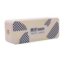 Fabrication en relief emballage rectangulaire boîte de conserve en métal personnalisé cosmétique bonbons chocolat biscuit biscuit papeterie cadeau boîte en fer blanc