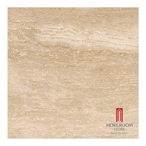Piastrelle in Porcellana Lucida Effetto Travertino Romano per Pavimenti e Pareti, Simile al Marmo, Design Moderno per Interni - Product Image 1