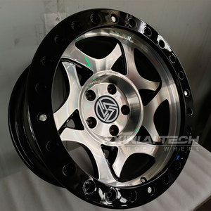 Jantes XL 4x4 6x139.7 Design concave 5x150 roue Offroad Beadlock 17 pouces pour Y60 Y61 Ford <span class=keywords><strong>Jeep</strong></span> <span class=keywords><strong>JK</strong></span> H2 Pickup Suv Beadlock roue - Product Image 2
