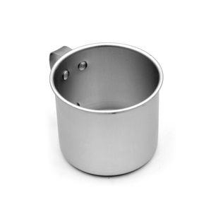 Tazas de aluminio para exteriores de 250 ml-280 ml con logotipo grabado a láser, asa con remaches, agarre portátil, cada una con luz de calor para senderismo - Product Image 3