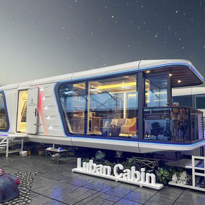 Cabine commerciale en acier extensible portable Maison préfabriquée miniature à faible consommation de ressources pour l'entrepôt de l'hôtel Star Living - Product Image 1