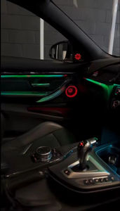 Upgrade Luce Ambiente Interna a LED Symphony 256 Colori per BMW Serie 4/5 M4 F82/F83/F32/F33/F10/18 Accessori Decorativi - Product Image 4