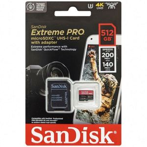 Tarjeta <span class=keywords><strong>MicroSDXC</strong></span> UHS-I <span class=keywords><strong>SanDisk</strong></span> Extreme PRO de 8GB, 16GB, 32GB, 64GB, 128GB, <span class=keywords><strong>256GB</strong></span>, 1TB, 512GB-GN6MA - Product Image 2