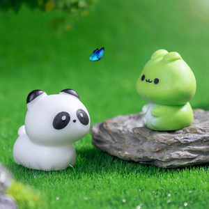 Miniatur Kleine Tierfiguren Mini-Harztiere für Mikro-Feengarten Landschaftszubehör Dekoratives Handwerk Aquariumspielzeug - Product Image 4