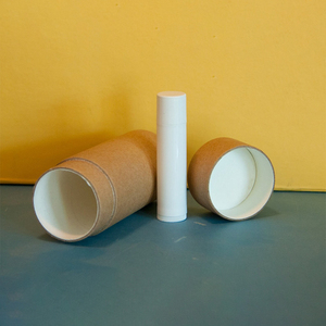 Tube en papier kraft écologique pour baume à <span class=keywords><strong>lèvres</strong></span> et déodorant |   Emballage biodégradable et recyclable avec logo personnalisé - Product Image 4