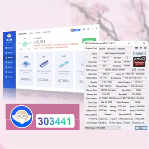 Precio de Fábrica, Nueva Tarjeta Gráfica para Juegos de Computadora 6600m, Bajo Precio, GPU 6600 de 8GB, RX6600 GeForce RX6600 M - Product Image 6